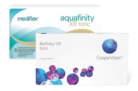 Biofinity Toric XR | 6 lenses/box | Monthly Toric Contact Lenses ...