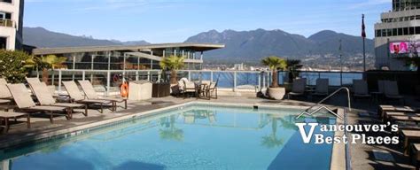 Outdoor Pool at Fairmont Waterfront | Vancouver's Best Places