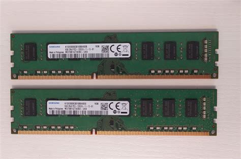 DDR3 16GB (2x8) 1600Mhz Samsung