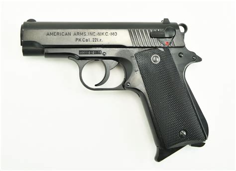 American Arms PK .22 LR caliber pistol. | American, Guns, Hand guns