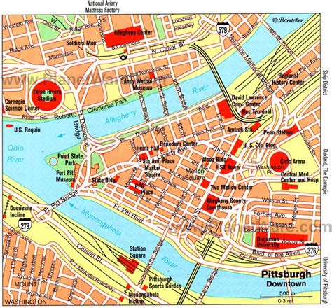 Maps: Us Map Pittsburgh