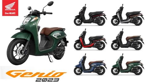 Honda Genio 2023 Warna Baru Dan Harga, Ada Hijaunya! - KobaYogas.COM ...