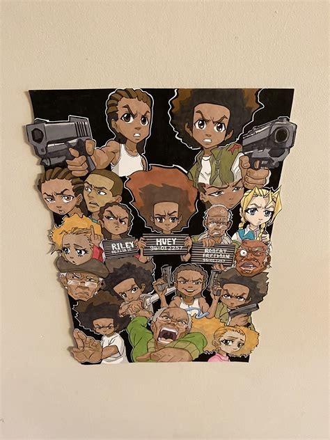 The Boondocks Fan Art Poster - Etsy