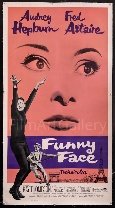 Funny Face Movie Poster 1965 RI 3 Sheet (41x81)