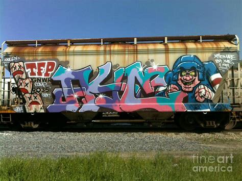 Railroad Car Art II Photograph by Jessica Grandall - Fine Art America