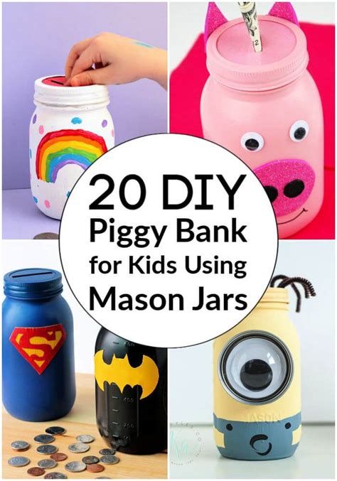 How To Make A Pokeball Mason Jar Piggy Bank | atelier-yuwa.ciao.jp