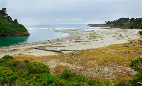 Big River Beach in Mendocino, CA - California Beaches