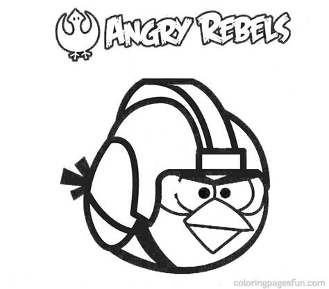 Angry Birds Seasons Coloring Pages - Coloring Home