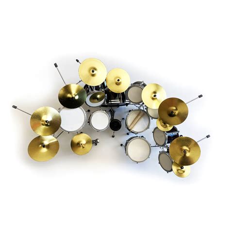 Neil Peart // R30 Black Miniature Drum Kit Model - AXE HEAVEN® - Touch ...