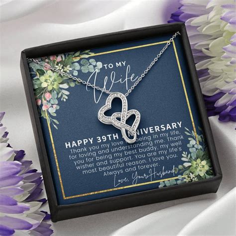 39th Anniversary Gift for Wife, 39th Anniversary Gifts, 39 Year ...