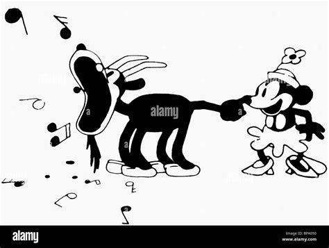 MINNIE MOUSE & COW STEAMBOAT WILLIE (1928 Stock Photo: 30952460 - Alamy