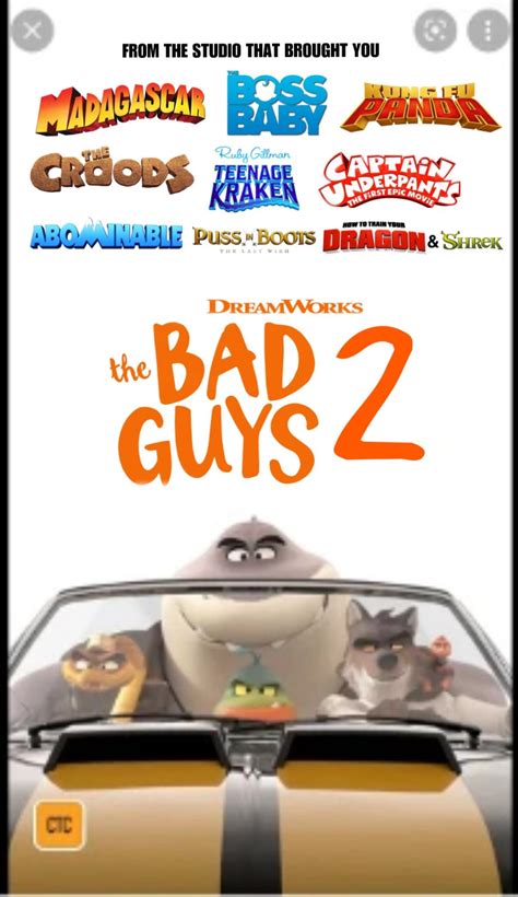 The Bad Guys 2 (2025) Poster : r/DreamWorksAnimation