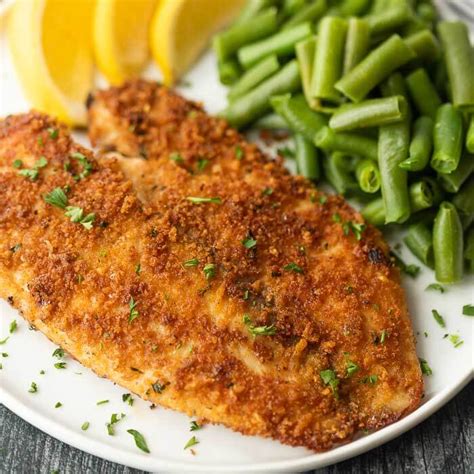 Panko Crusted Tilapia Recipe | Deporecipe.co