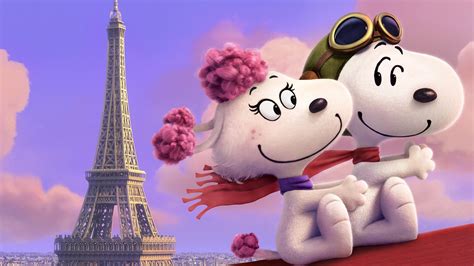 Wallpaper Snoopy and Fifi in the Paris 2560x1920 HD Picture, Image