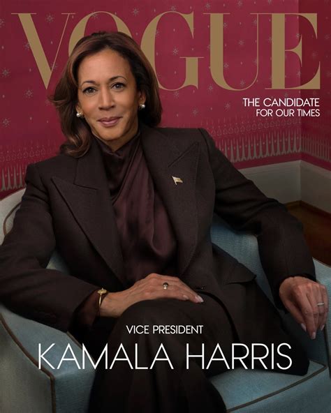 Must Read: Kamala Harris Appears on 'Vogue''s Digital October Cover ...