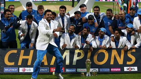 On this day in 2013: MS Dhoni led India to Champions Trophy glory ...