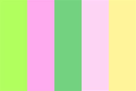 Rosy Green Color Palette