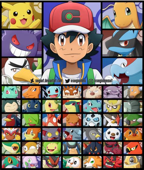 Ash Ketchum’s Pokémon - Incredible Characters Wiki