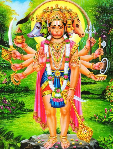 the hindu god with two animals in his hands