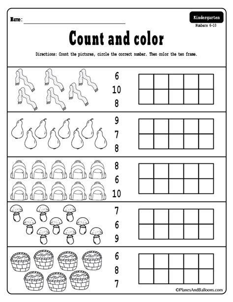 Beautiful Work Preschool Number Recognition Worksheets Free Printable ...