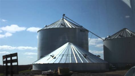 Grain Bin Construction Timelapse - YouTube