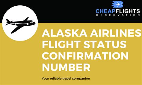 How to Find the Alaska Airlines Flight Status Confirmation Number