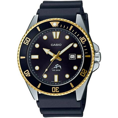 Casio MDV106G Gold Duro Analog Divers Watch - Jewellers Discount ...