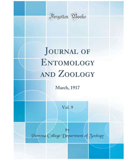 Journal of Entomology and Zoology, Vol. 9: Buy Journal of Entomology ...