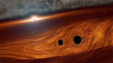 Did astronomers see the light from two black holes colliding for the ...