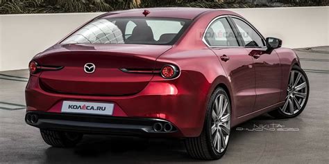 2023 Mazda6 Rendered, Rumored to Have RWD And Straight-Six Engine ...