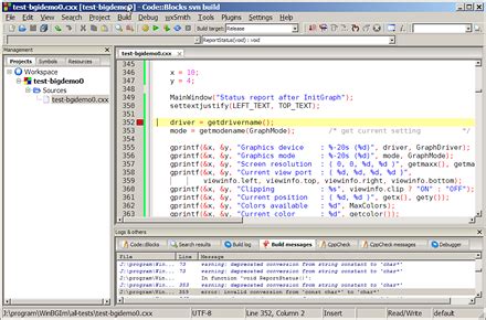 Code::Blocks EDU-Portable Simple free C/C++ programming IDE for Windows