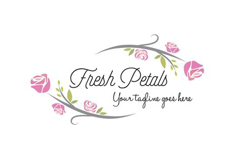 Flower shop Logo Premade logo Florist logo Flower logo | Etsy | Florist ...