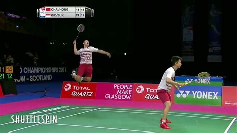 Kevin Sanjaya SUKOMULJO Markus Fernaldi GIDEON Vs CHAI Biao HONG Wei ...