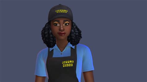 Mod The Sims - Waffle House Uniform + Hat