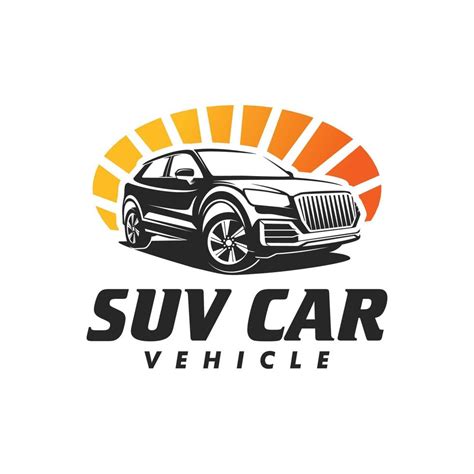 Modern SUV car logo design 17227088 Vector Art at Vecteezy