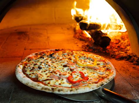 Cook outside AND stay warm with a wood fired pizza oven!