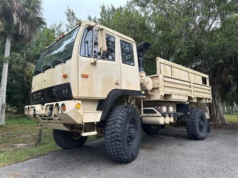 2002 Stewart Stevenson M1078a1 LMTV Turbo Diesel Military Cargo Truck ...