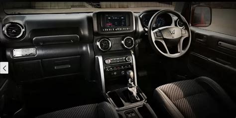 Interior of Mahindra Thar | 2023 Mahindra Thar Interior details , pics