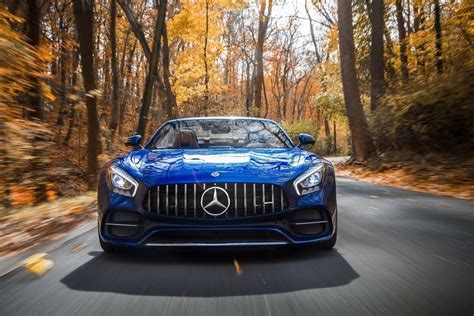 Mercedes-AMG GT C Roadster, sports car, 2018, 4k wallpaper | Mercedes ...