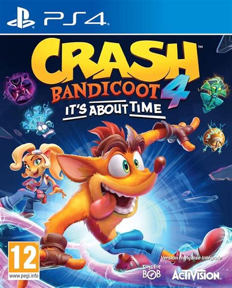 Crash Bandicoot 4 : It's About Time (PS4): Amazon.fr: Jeux vidéo