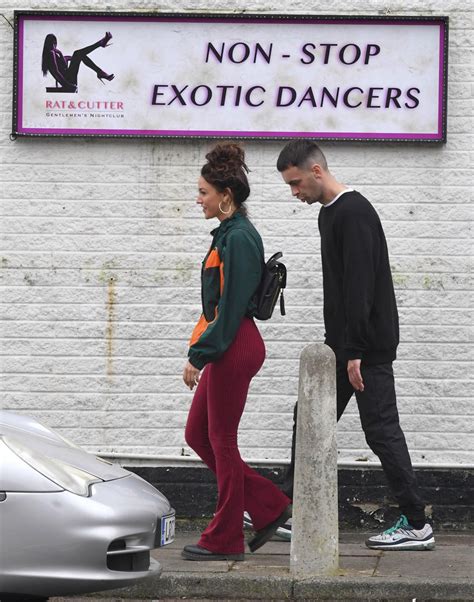 Michelle Keegan - Filming TV Show "Brassic" in Manchester 10/04/2018 ...