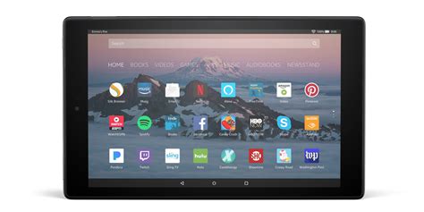 The Amazon 10-inch Fire HD 32GB Tablet offers 10-hour battery life ...