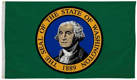 Washington State Flag 4' x 6' | Washington Flag | State of Washington Flag