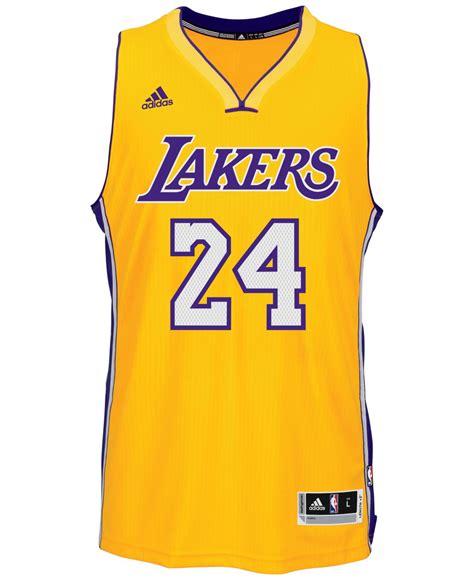 Adidas originals Men's Kobe Bryant Los Angeles Lakers Swingman Jersey ...