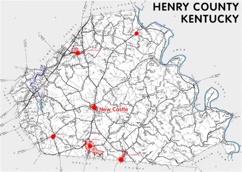 Henry County, Kentucky - Kentucky Atlas and Gazetteer