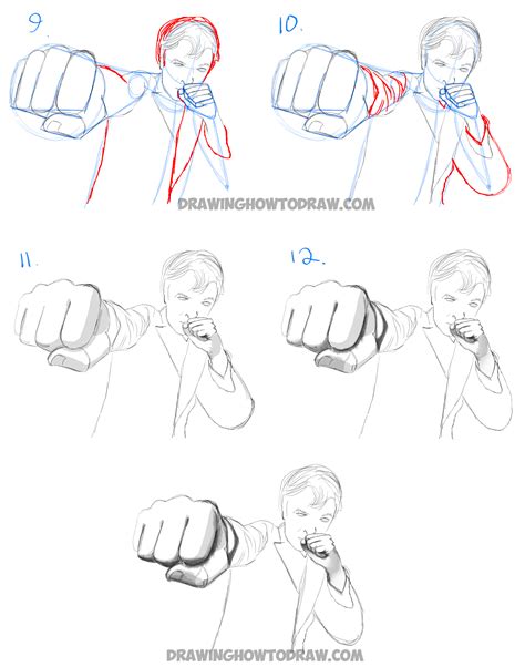 How to Draw Foreshortened Fists : Foreshortening Hands - How to Draw ...