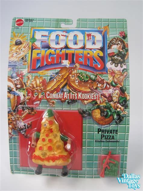 1988 Mattel Food Fighters Private Pizza Kitchen Commando! (1A)