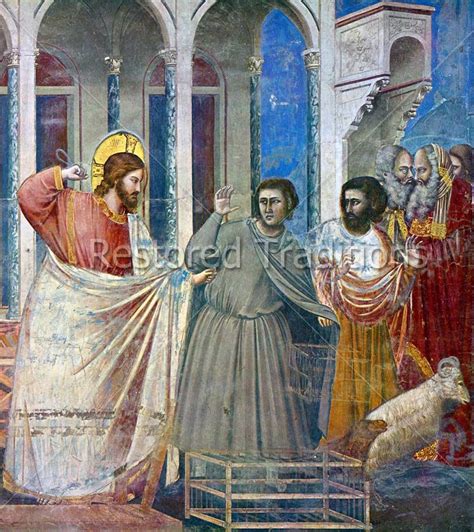 Jesus Cleansing The Temple Painting at PaintingValley.com | Explore ...