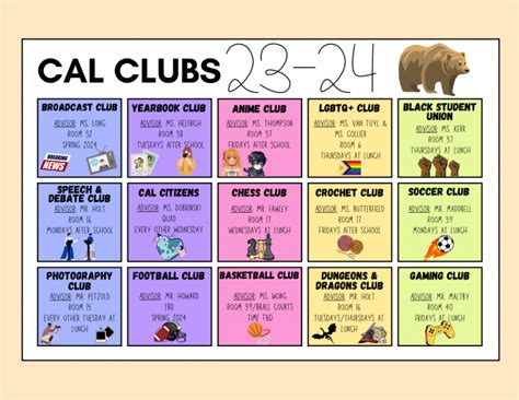 Club Descriptions - California Middle School