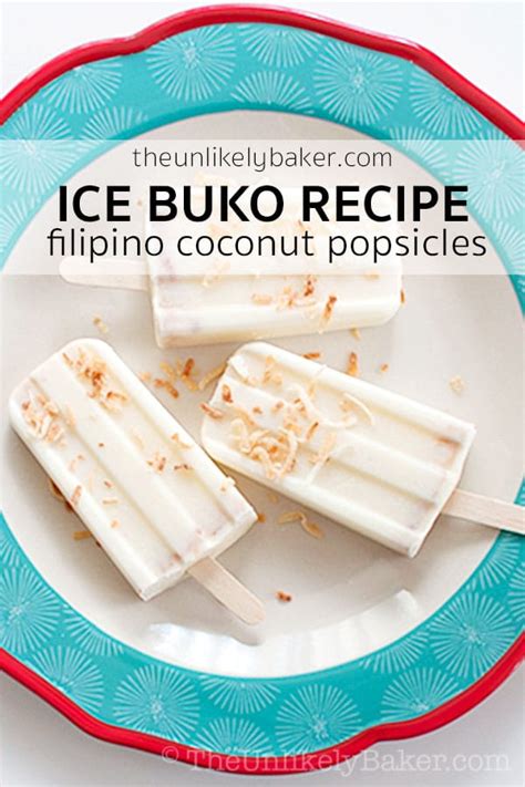 Coconut Popsicles (Filipino Ice Buko)